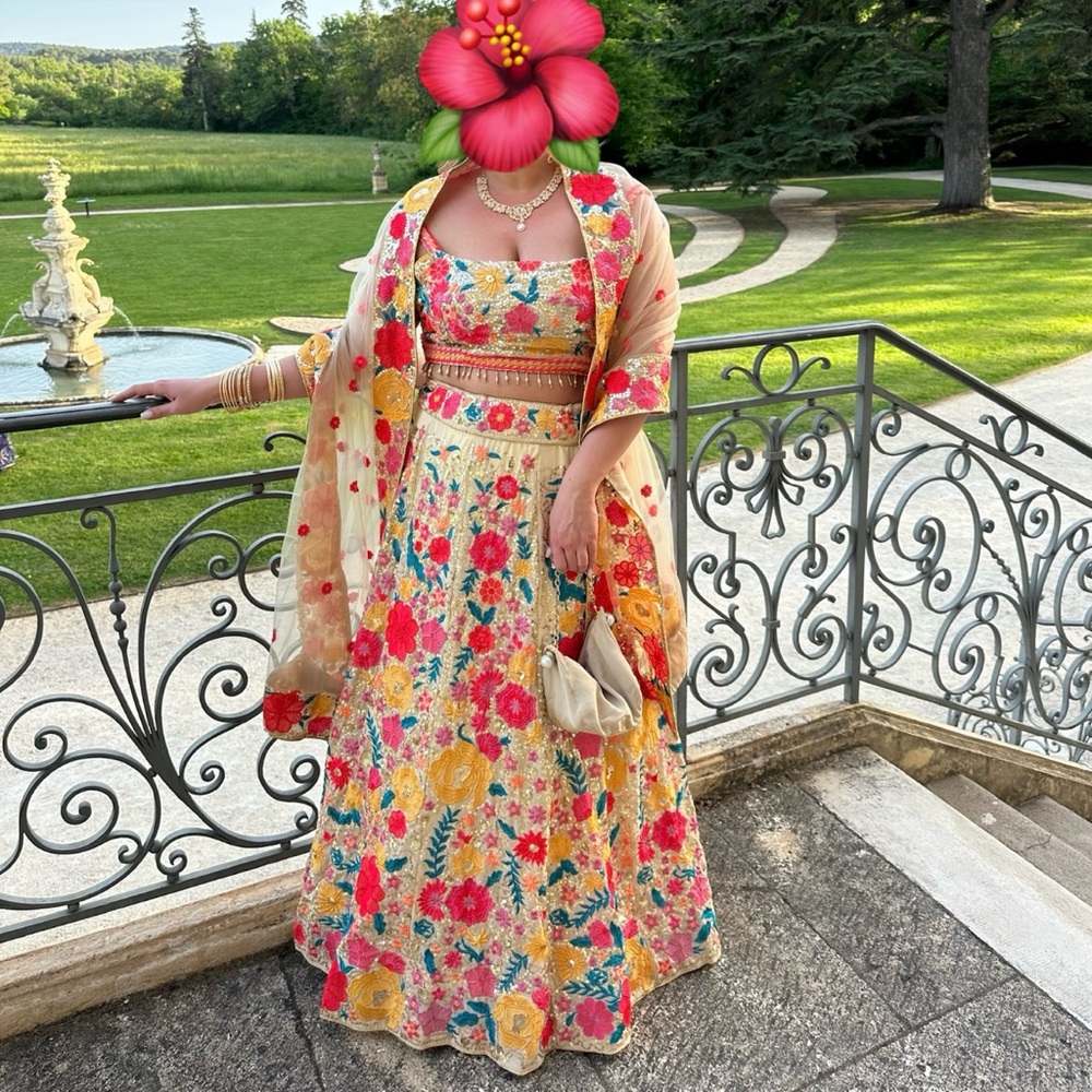 Floral Embroidered Lehenga Choli